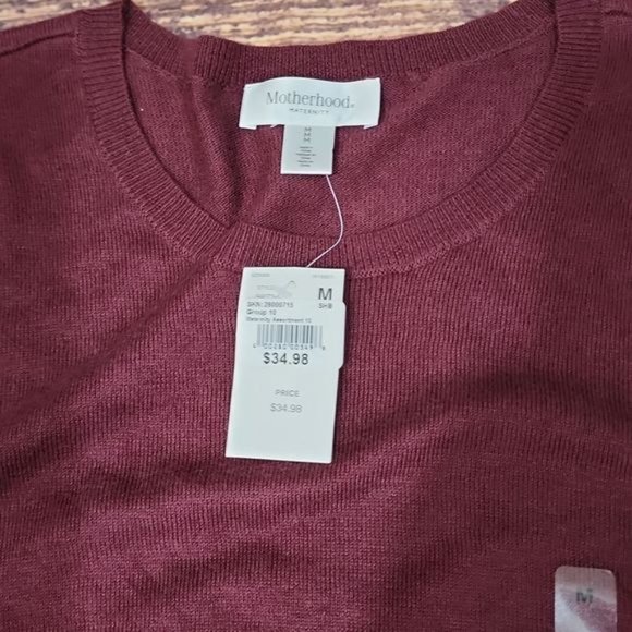 Motherhood maternity sweater lightweight new size Medium - Picture 3 of 5